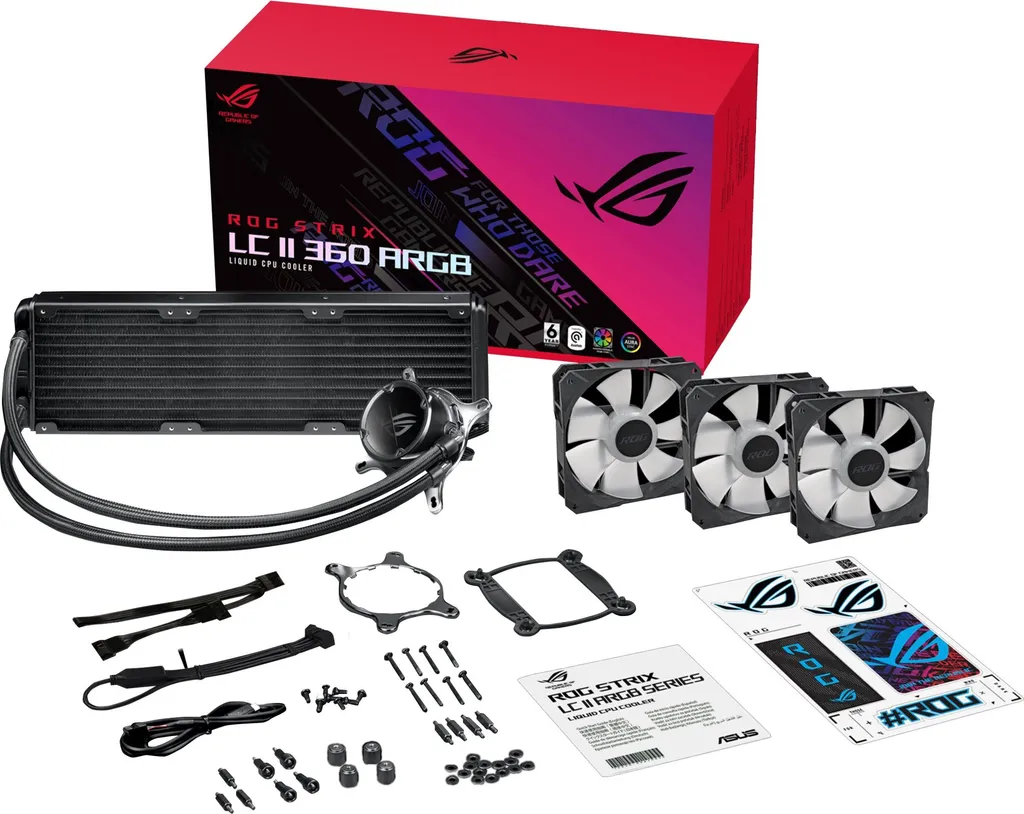 ASUS ROG Strix LC II 360 ARGB Watercooling PC Gaming Performant