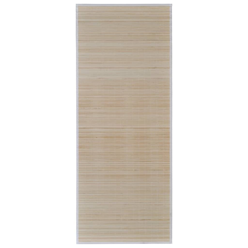 vidaXL Tappeto Bamboo Nature Rettangolare 120x180 cm Immagine del prodotto 