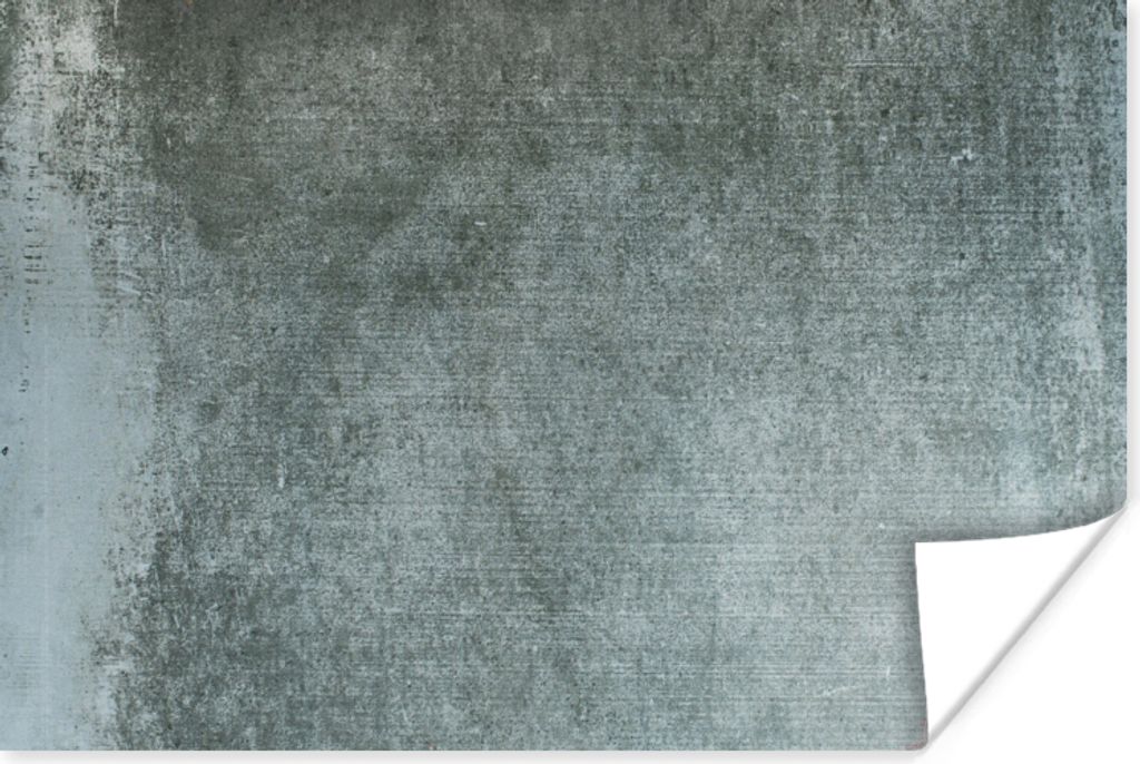 MuchoWow Poster Beton - Verwitterung - Vintage - Design 90x60 cm - Schlafzimmer