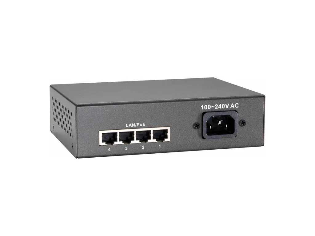 FEP-0511 LevelOne Switch PoE : Éliminez les Câbles d'Alimentation 65W - 3