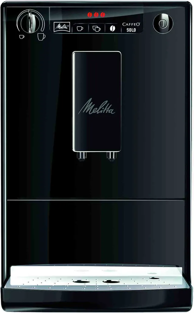 Machine à café à grains compacte Melitta Solo pour espresso maison