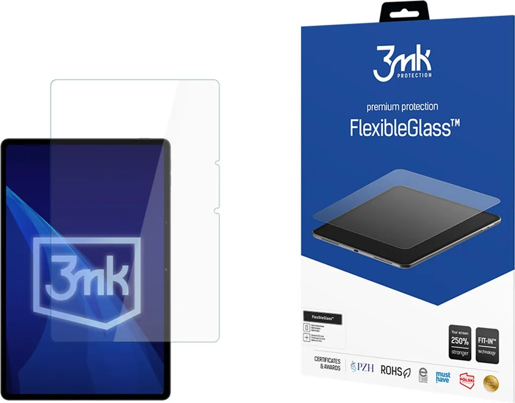 Pellicola Vetro Ibrido 3Mk per Oppo Pad Se | Protezione Anti-Urto 250%