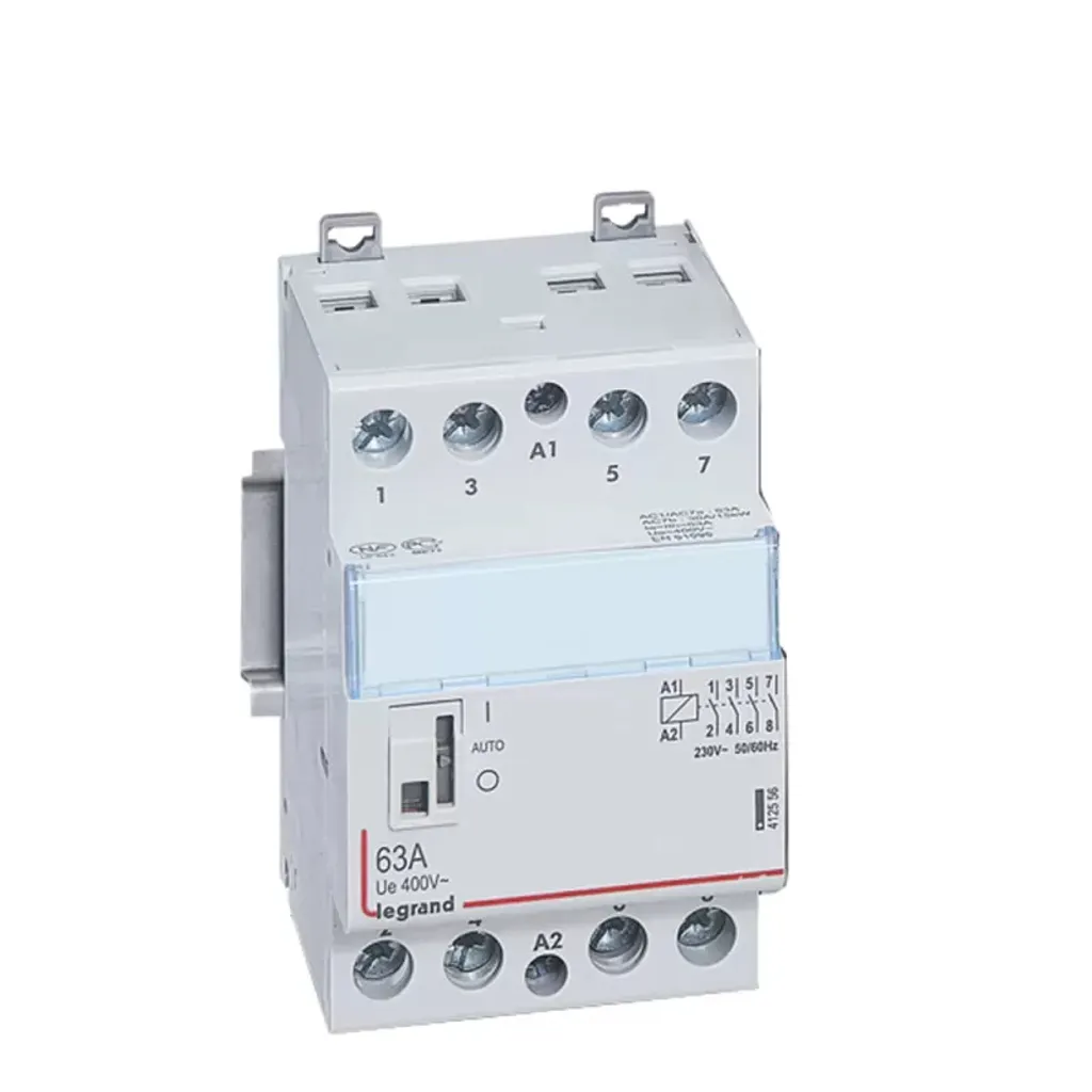 Legrand 412556 Contattore CX3 63A 4NO 230V con Maniglia Manuale