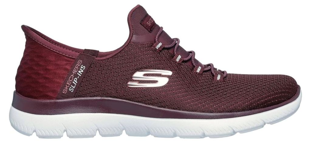 Skechers Summits Diamond Dream Slip-On Rot BURG Größe EU 40 Produktbild 