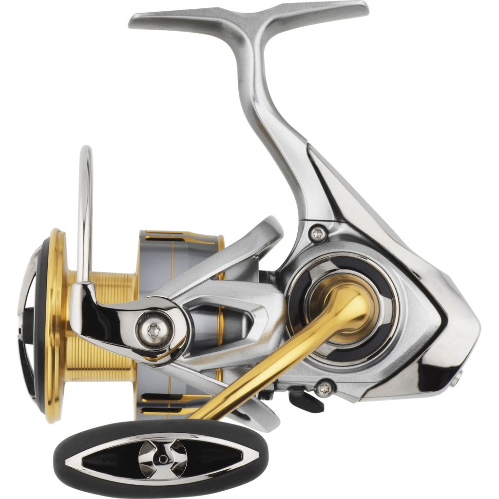 DAIWA Freams LT, 3000 DC, Beidhändig, Spinning Angelrolle, Frontbremse, 10224-300