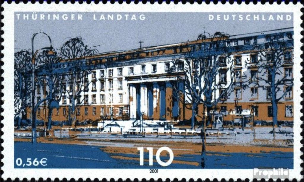 Briefmarken BRD (BR.Deutschland) 2001 Mi 2213 (kompl.Ausg.) Produktbild 