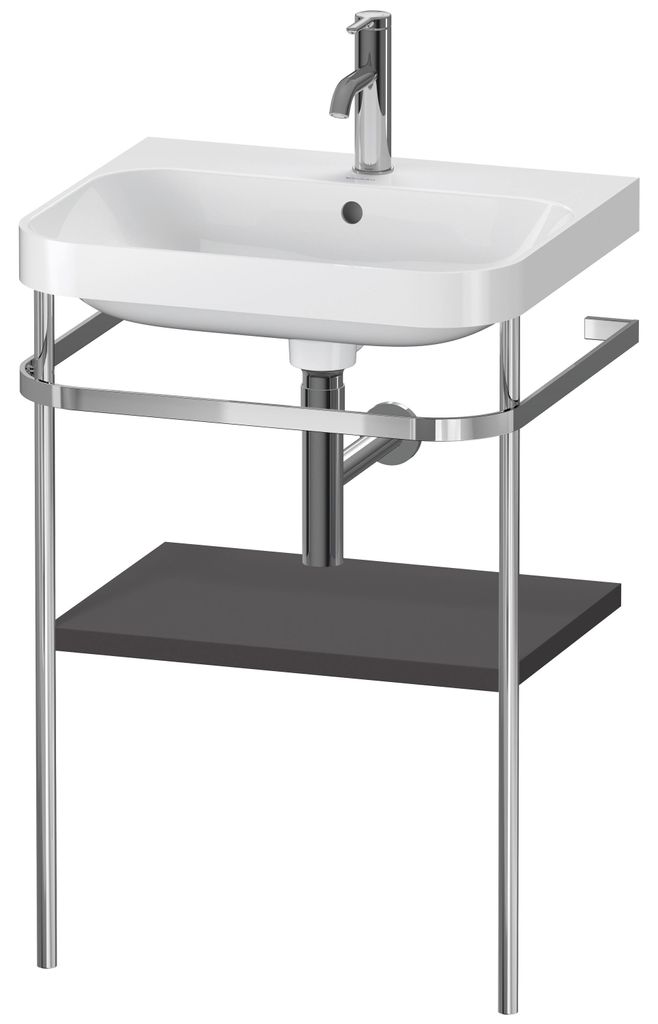 DURAVIT HP4835O8080 Metallkonsole bodenst. m. HD.2 Plus Produktbild 