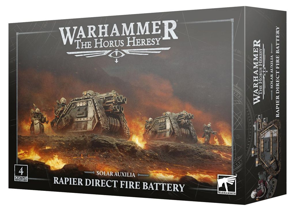 Warhammer: Horus Heresy - Solar Auxilia - Rapier Direct Fire Battery (4 Figuren)