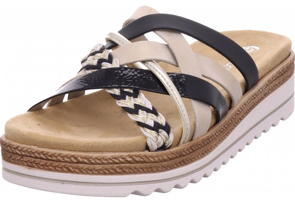 Remonte remonte sandale Pantolette schwarz in Gr. 43 Produktbild 