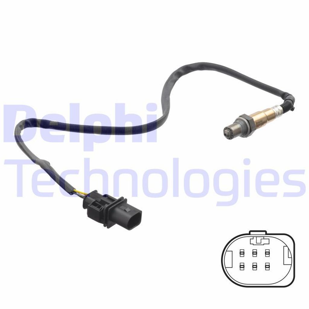 DELPHI Lambdasonde ES21324-12B1 - Für Hyundai I10 Planarsonde
