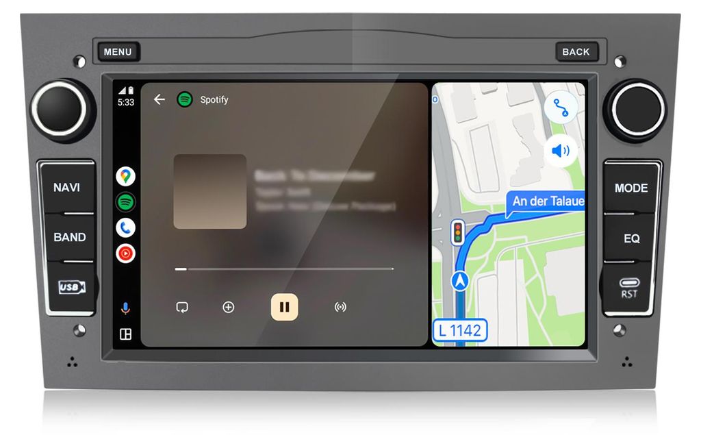 Type C, 64 Go, Android, radio, CarPlay, pour Opel Astra H, Image du produit 