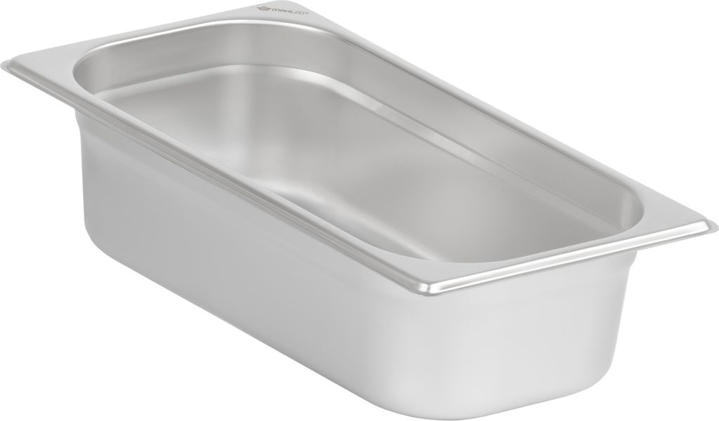 Mahlzeit GN Behälter 1/3, Höhe 100 mm, Edelstahl Gastronomiebehälter, Geeignet für Chafing Dishes