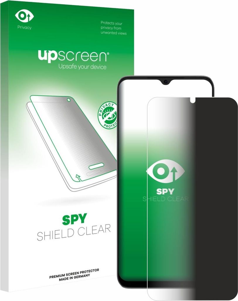 Für Doogee Note 56X Sichtschutzfolie Schutzfolie upscreen Anti-Spy Privacy Sichtschutz Blickschutz Display Schutz Folie Blaulichtfilter