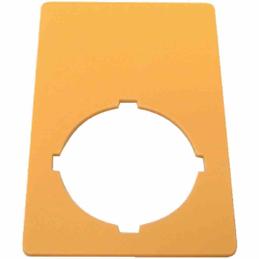 EATON M22-XZK1-D99 Schild NOT- 121089 HALT 50x33mm gelb NOT-HALT 121089