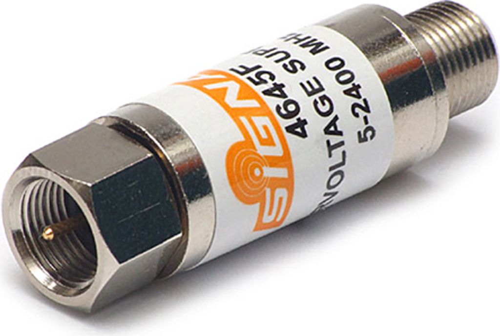 Parafoudre TV/FM/SAT sur connecteurs F Image du produit 