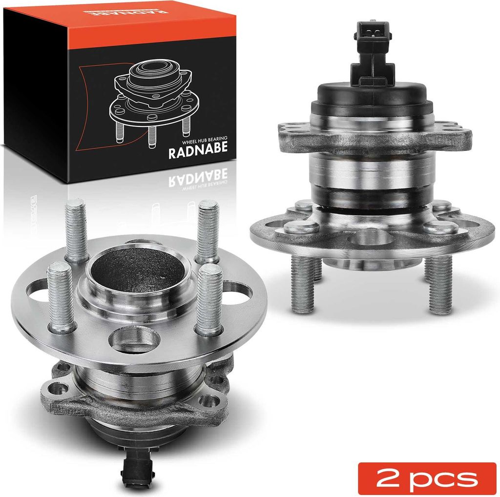 Frankberg 2x Radnabe Radlagersatz Hinten für Hyundai Accent Stufenheck Solaria KIA Rio IV Hatchback Van