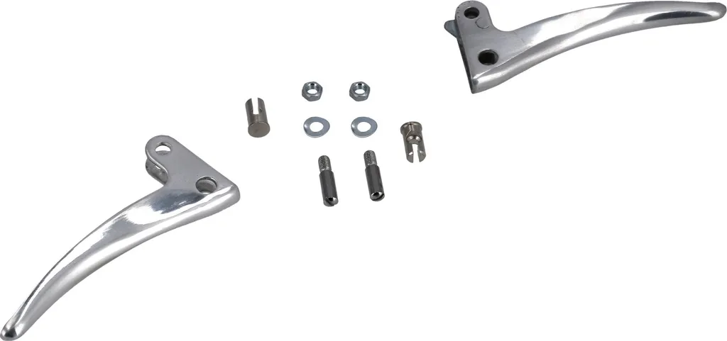 Poignée embrayage et frein en aluminium poli pour Simson série SR4-2