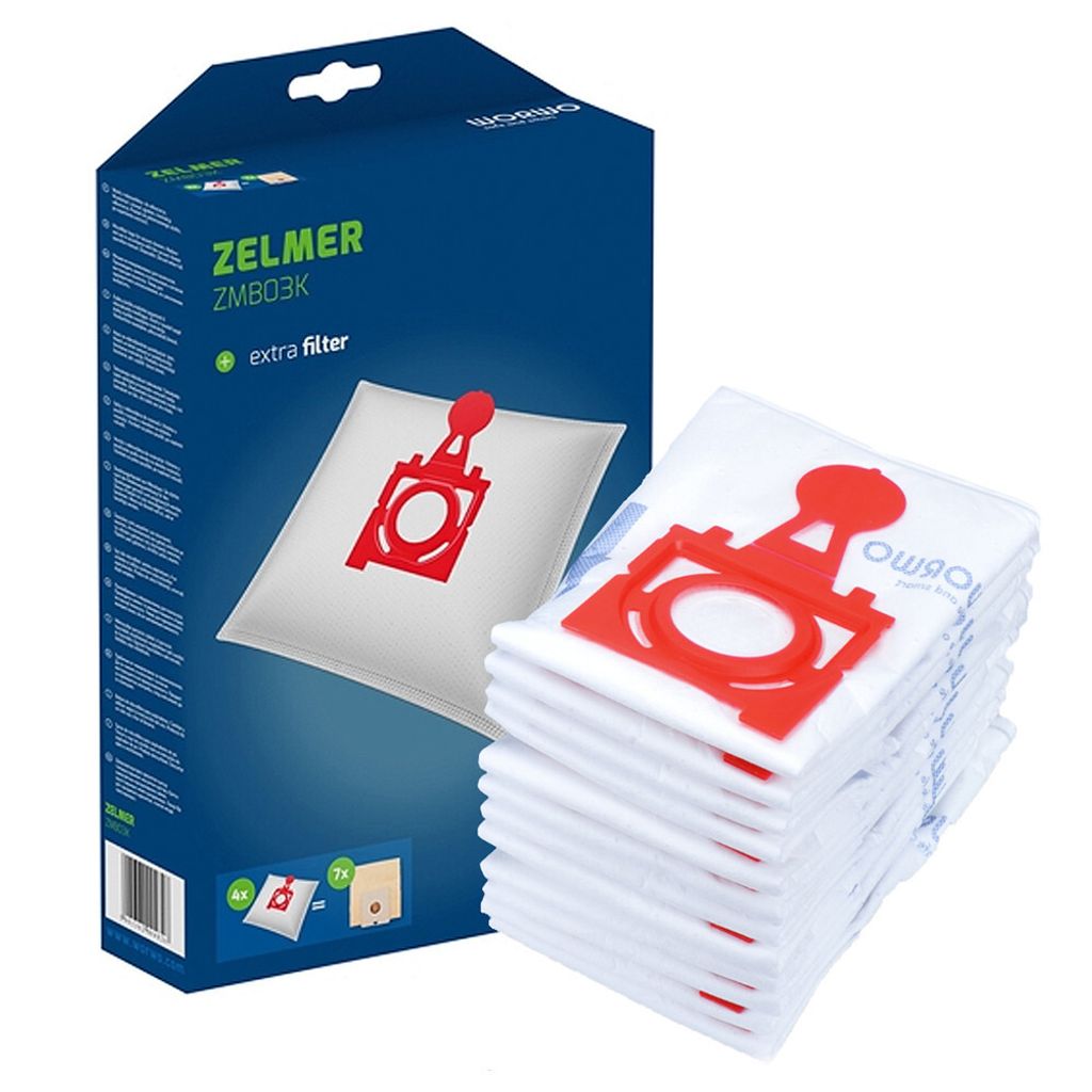 Worek do odkurzacza syntetyczny ZMB03K 4 szt. ZELMER Zdjęcie produktu 