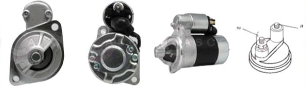 CASCO CST20139AS Starter Anlasser 0,90kW 12V