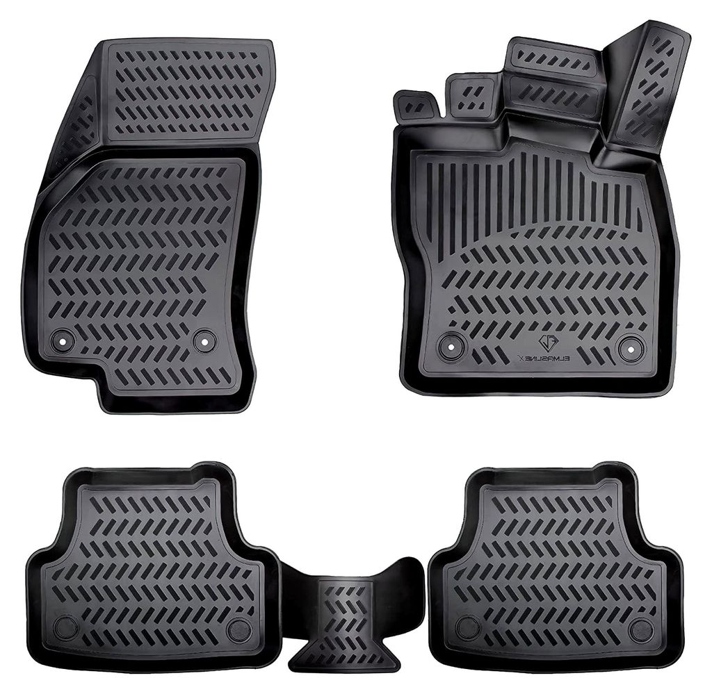 3D Gummimatten Set für Mazda CX-60 ab 2022 | Hoher Rand | Zubehör | Fußmatten CX60