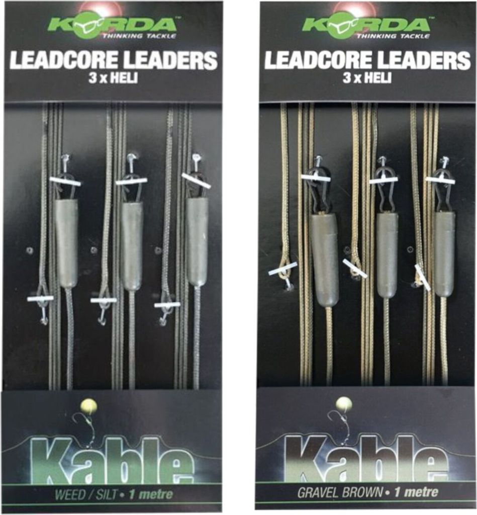 Korda Heli Leadcore Leaders, Gravel