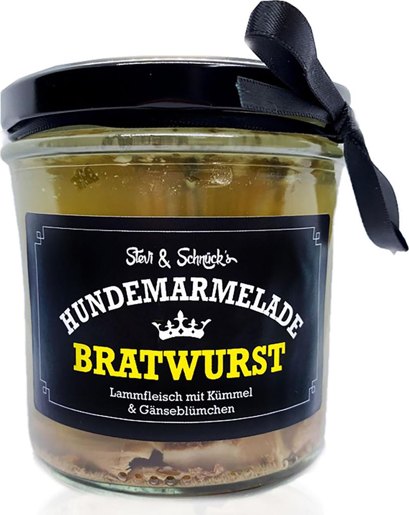 Stevi & Schnück's HUNDEMARMELADE BRATWURST IM GLAS 275g