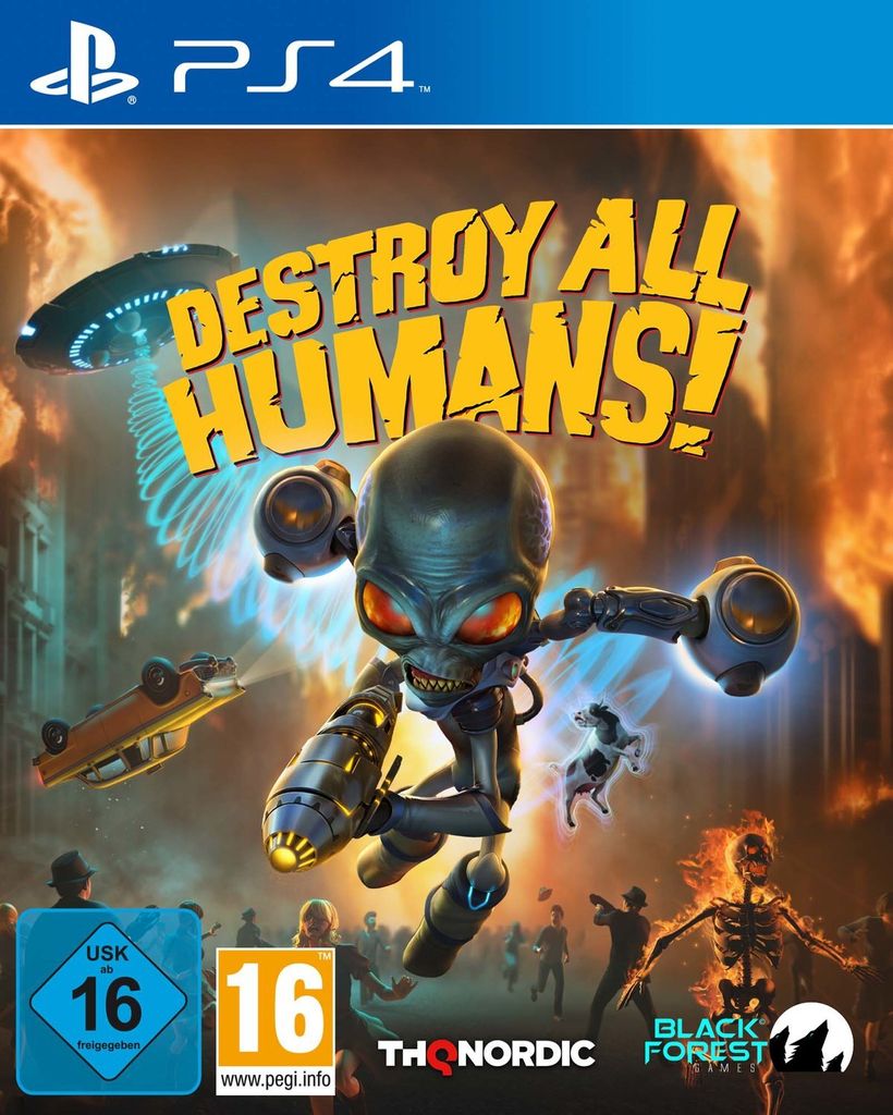 Destroy All Humans! (PlayStation PS4) Produktbild 