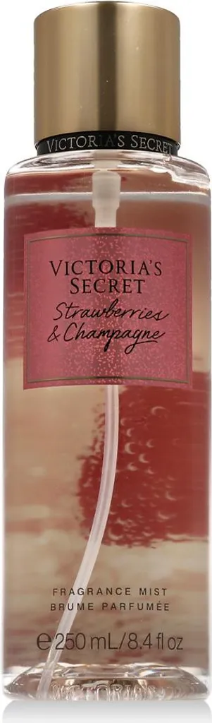 Spray Parfum Strawberries & Champagne Victoria's Secret Note Fraise 250 ml