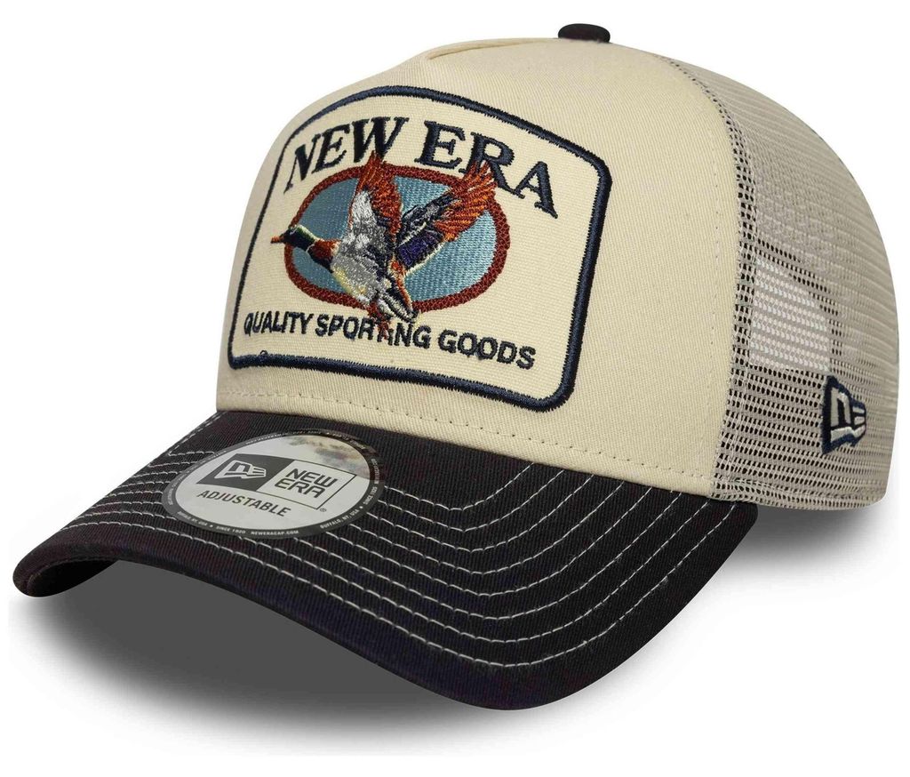 New Era 9FORTY A-Frame Trucker Cap Animal Patch stone Produktbild 
