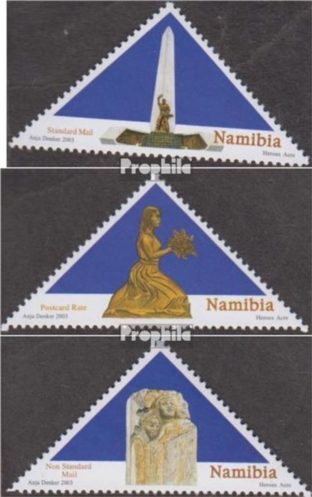 Briefmarken Namibia - Südwestafrika 2003 Mi 1109-1111 Produktbild 