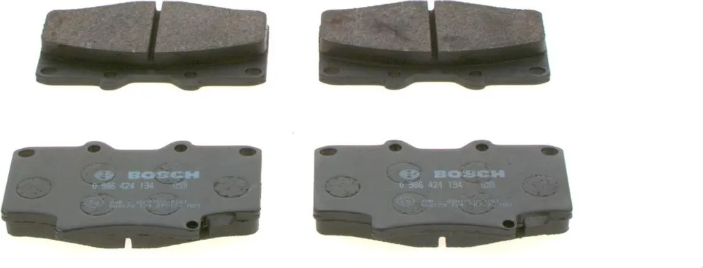 Garnitures de frein avant Bosch 0 986 424 134 : silence et fiabilité