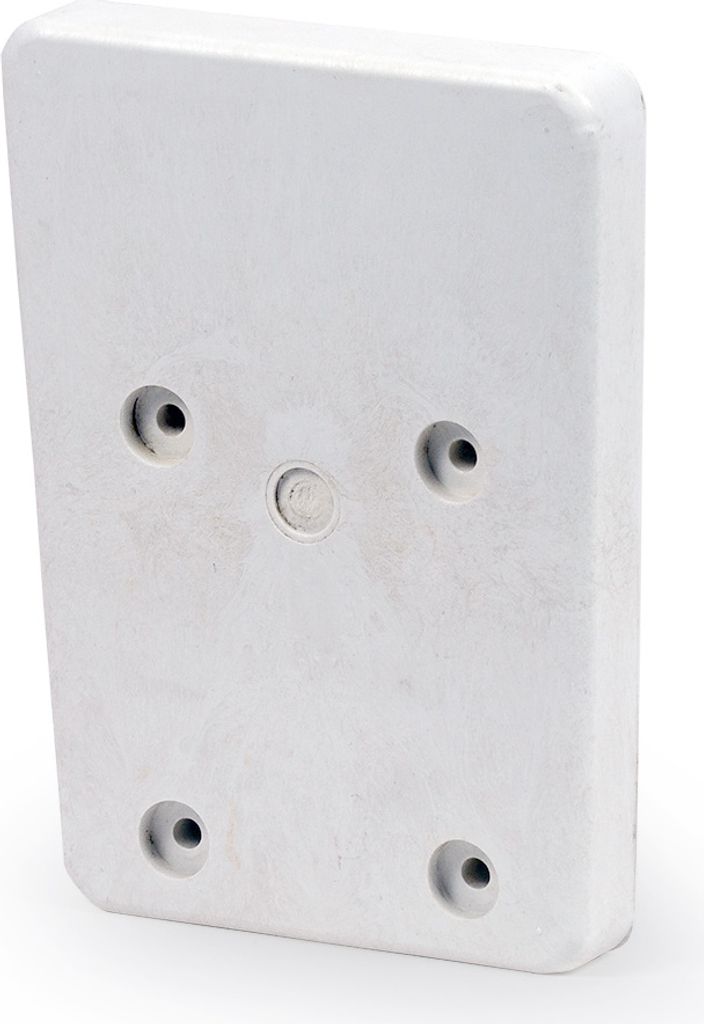 Montageplatte für Motorhalter Außenborder, 260 mm x 185 mm, Produktbild 