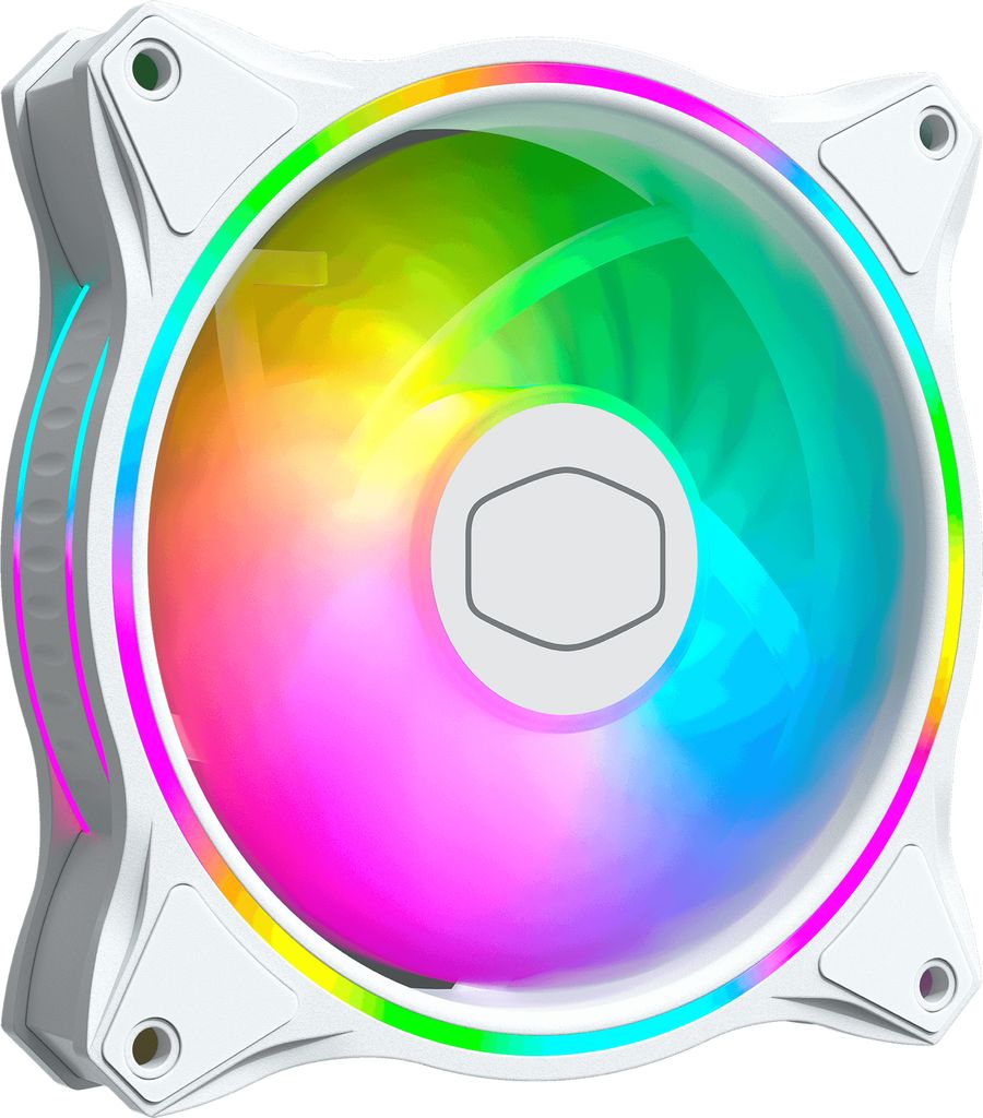 Cooler Master MasterFan MF120 Halo White Edition Ventola Immagine del prodotto 