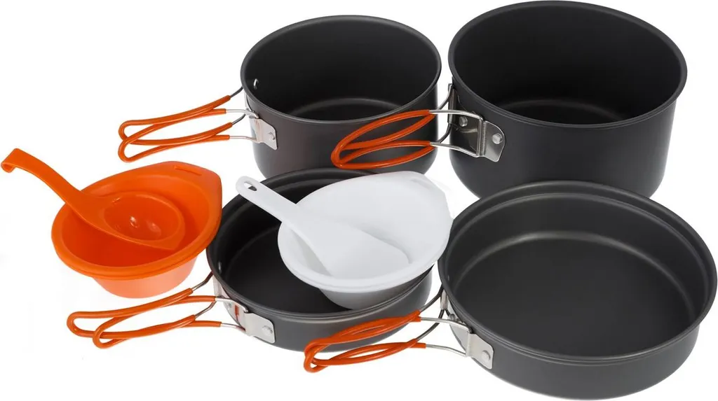 Fire-Maple FMC-K7 Set de vaisselle de camping en aluminium 7 pièces