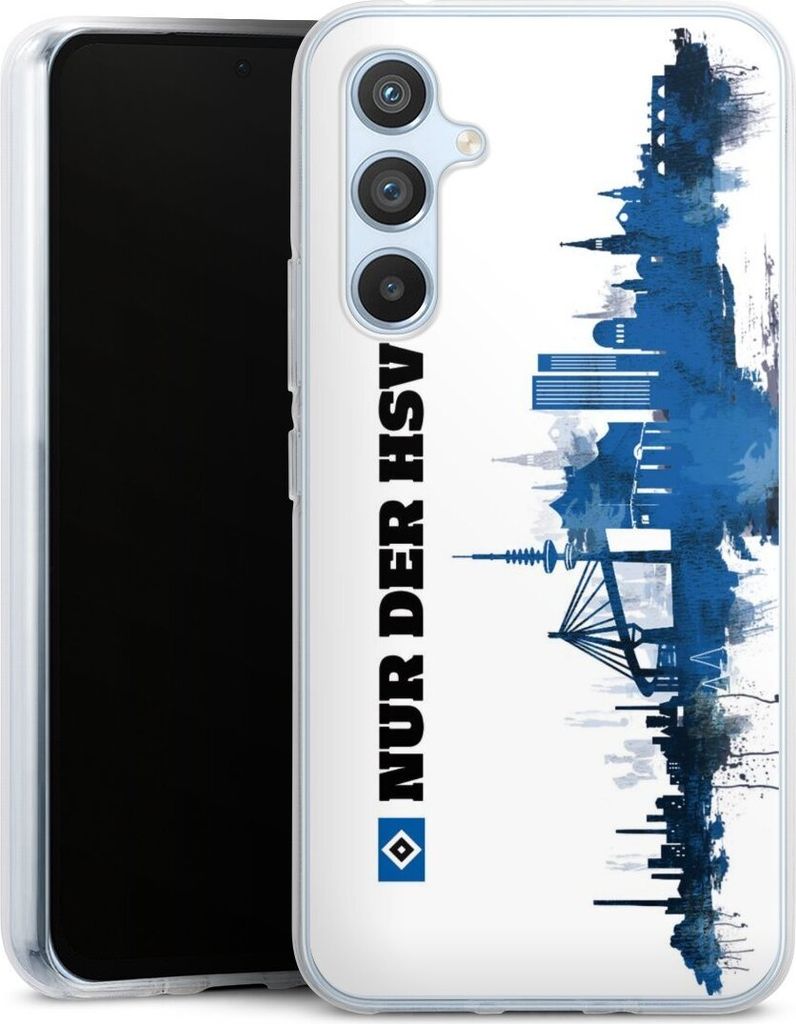 DeinDesign Handyhülle für Samsung Galaxy A54 5G Silikon Hülle Case Smartphone Schutzhülle Bundesliga HSV Offizielles Lizenzprodukt