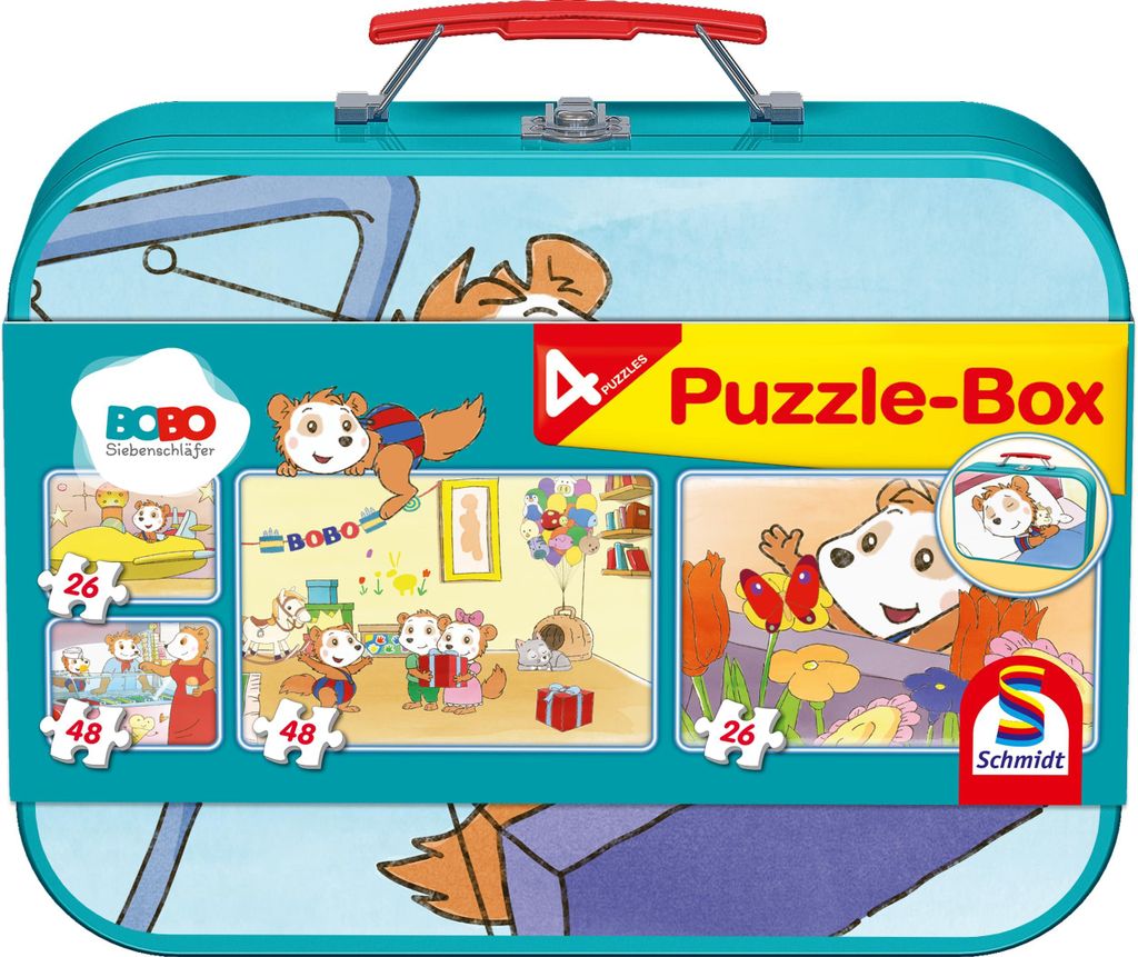 Caja de rompecabezas Bobo Siebenschläfer, en estuche de Imagen del producto 