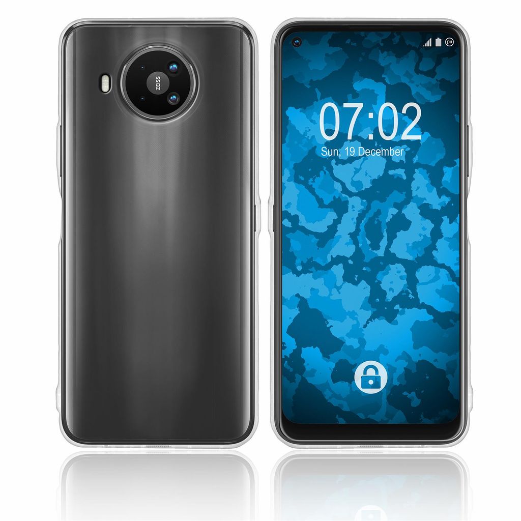 PhoneNatic Case kompatibel mit  Nokia 8.3 - Crystal Clear Produktbild 
