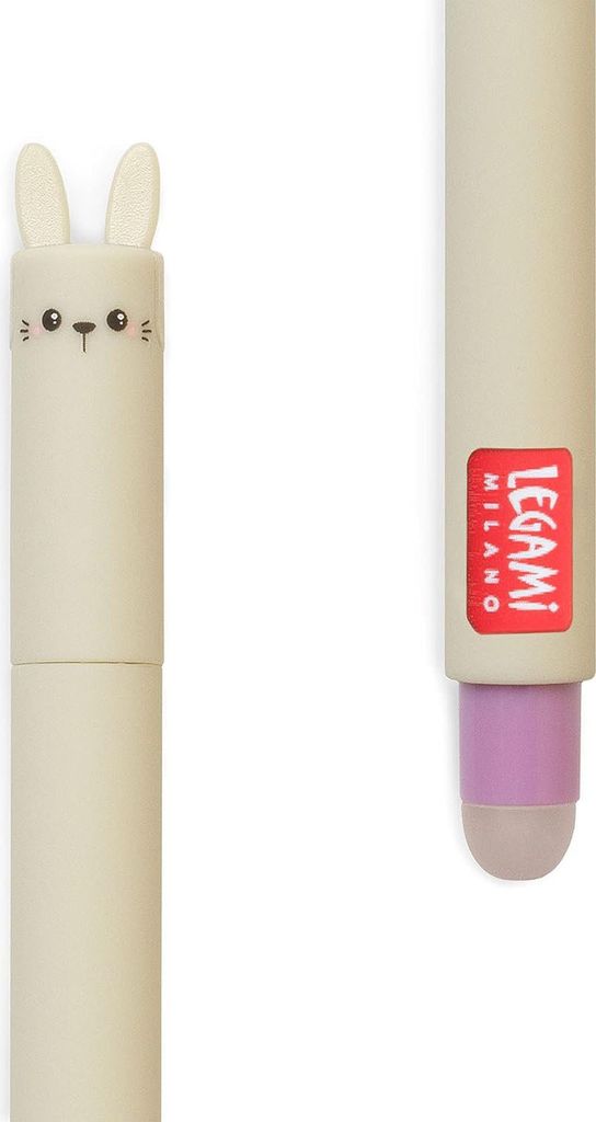 LEGAMI löschbarer Gel Stift BUNNY Hase Schreibfarbe lila Produktbild 2