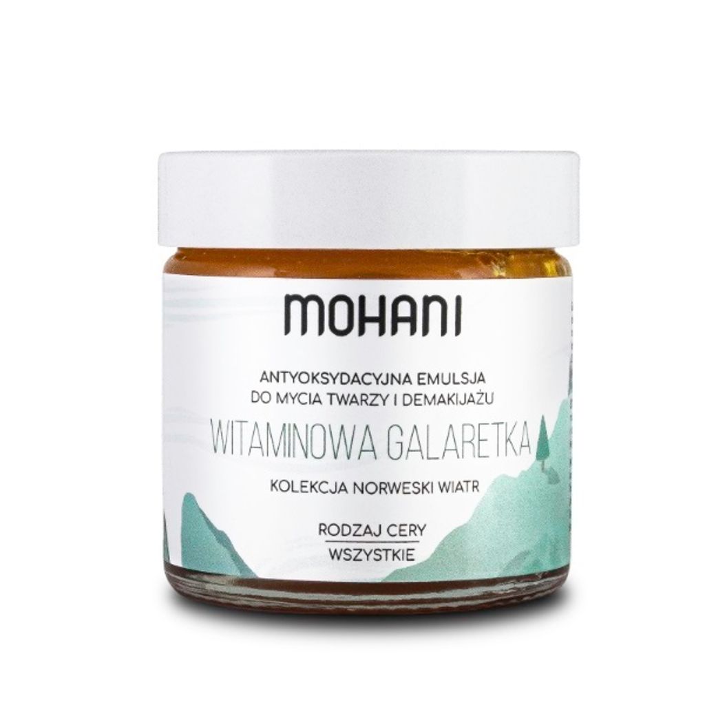 MOHANI_Witaminowa Galaretka emulsja do mycia twarzy i demakijażu 60ml