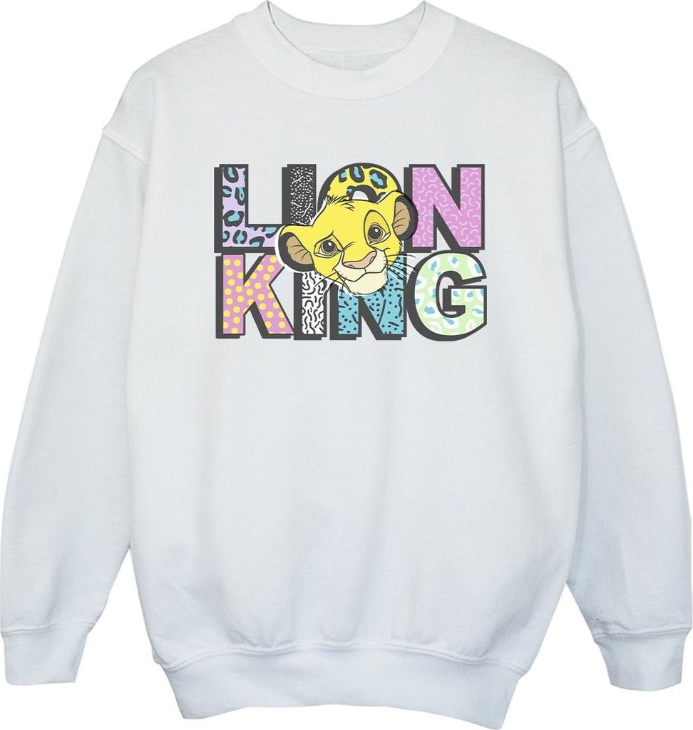 Disney - "The Lion King" Sweatshirt für Mädchen BI22117 (152-158) (Weiß)