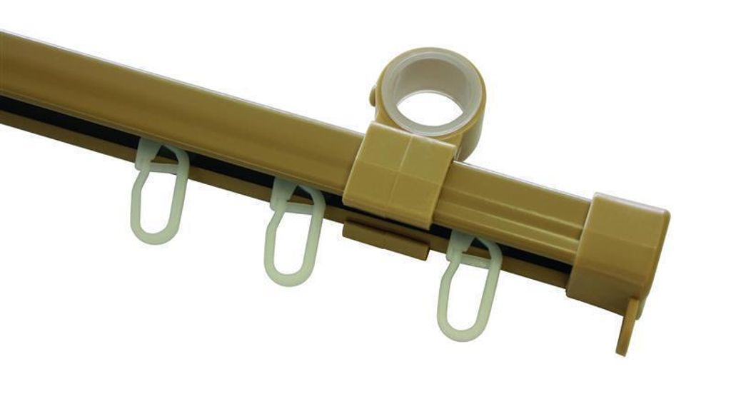 Gardinia U-Laufschiene beige 190 cm