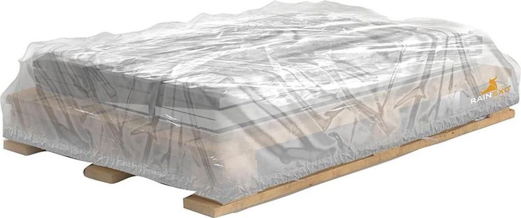RAINEXO Palettenabdeckhaube, Transparent Produktbild 