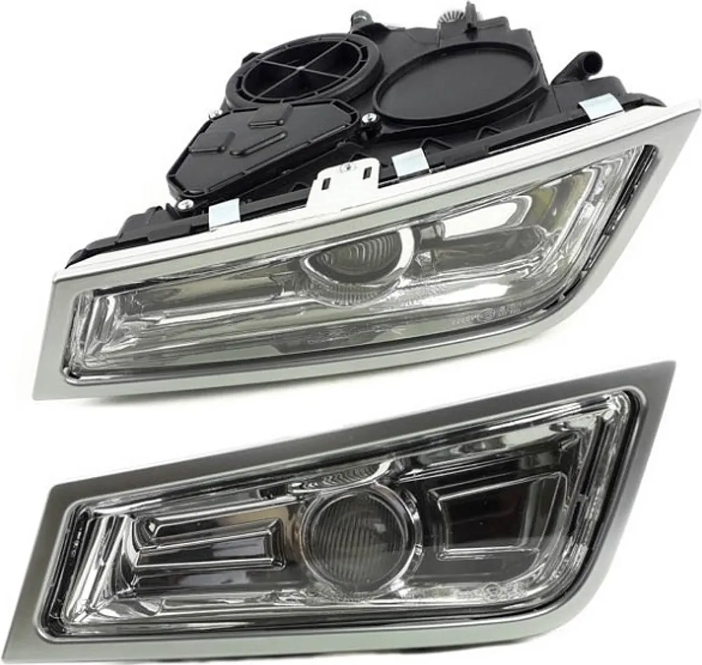 Phare Antibrouillard pour Volvo FH et FM Gauche avec Cadre de Montage Noir