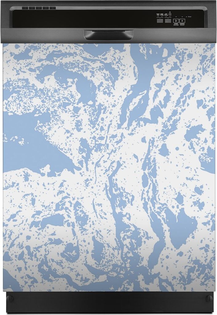 Aufkleber sticker 60x70 cm Dekorative folie Spülmaschine - Farbig Mosaik Abstrakt