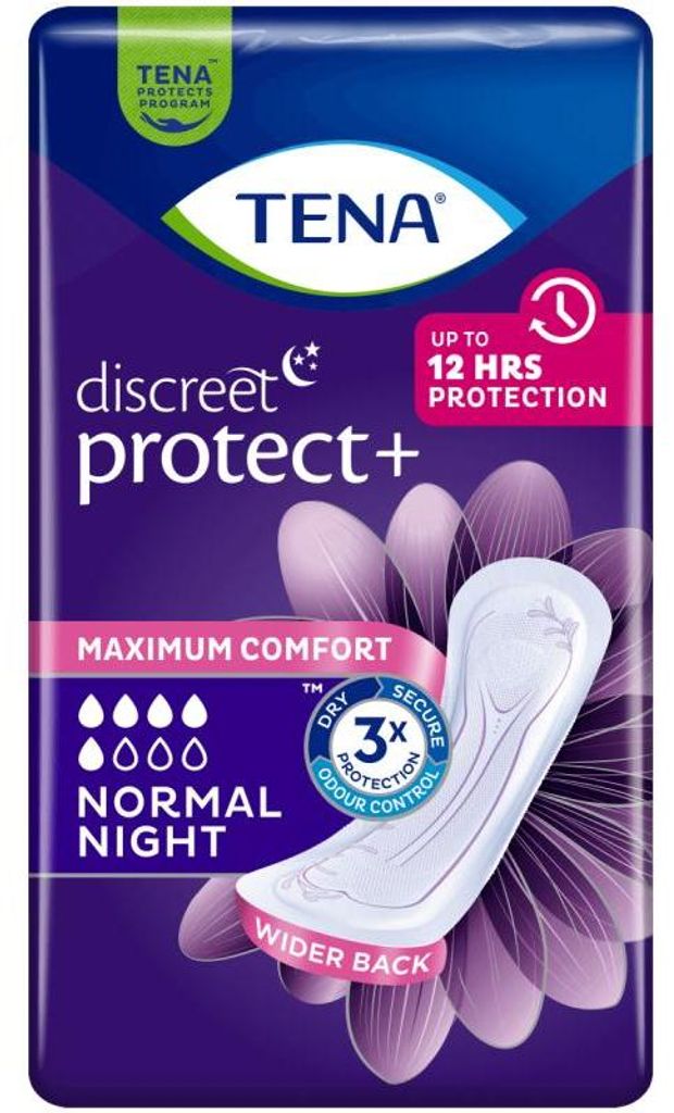 Podpaski TENA Discreet Normal,Night(6x20szt), Zdjęcie produktu 