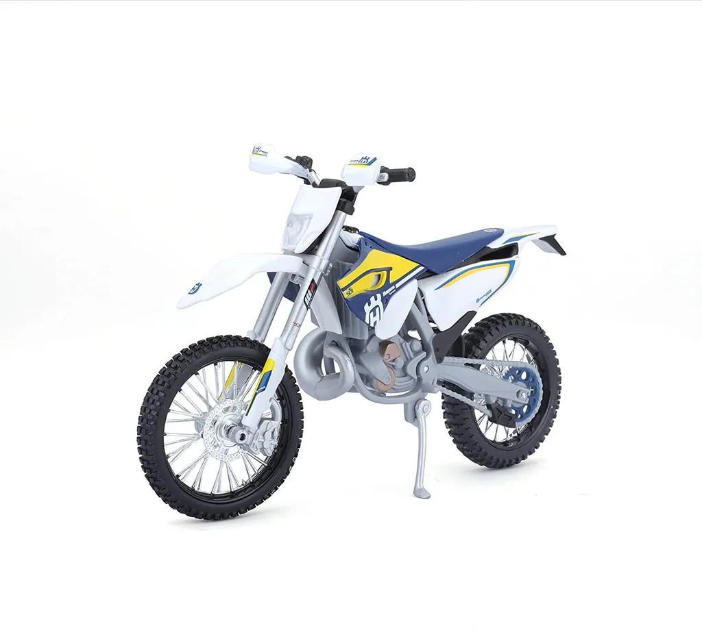 Maisto Husqvarna FE 501 - Maquette de Moto 1:12 en Métal et Plastique