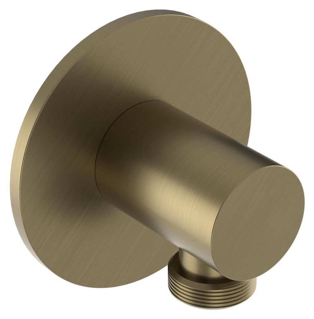 Sapho Duschauslauf, Rund, Gold matt