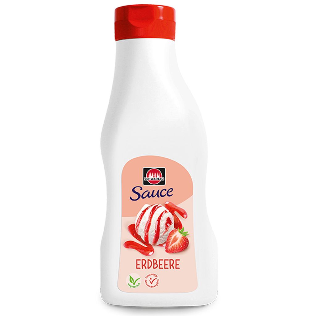 Salsa da dessert Schwartau al gusto di fragola 770 ml Immagine del prodotto 