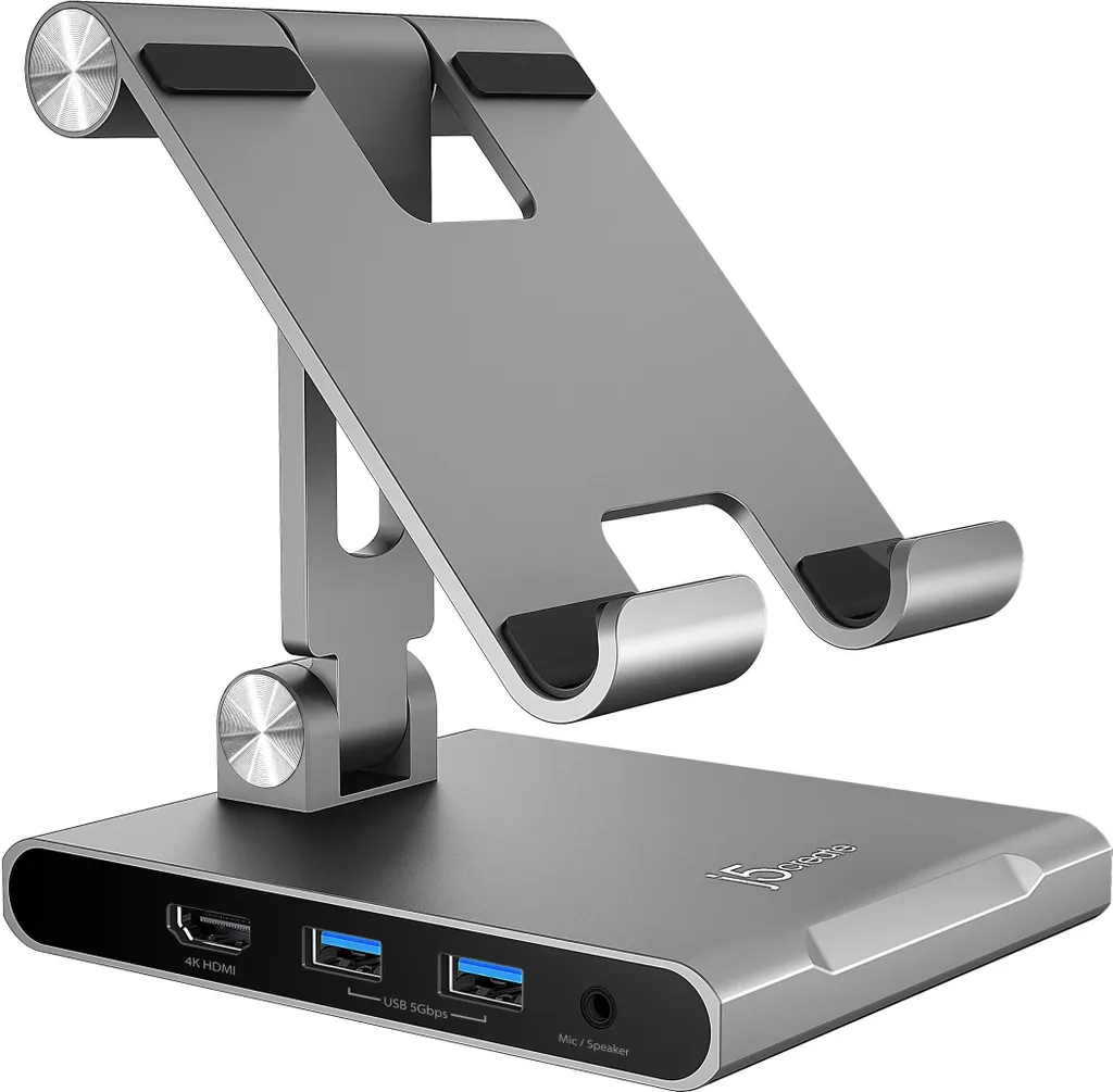 Support j5create JTS224 : Station d'accueil USB-C contre la fatigue
