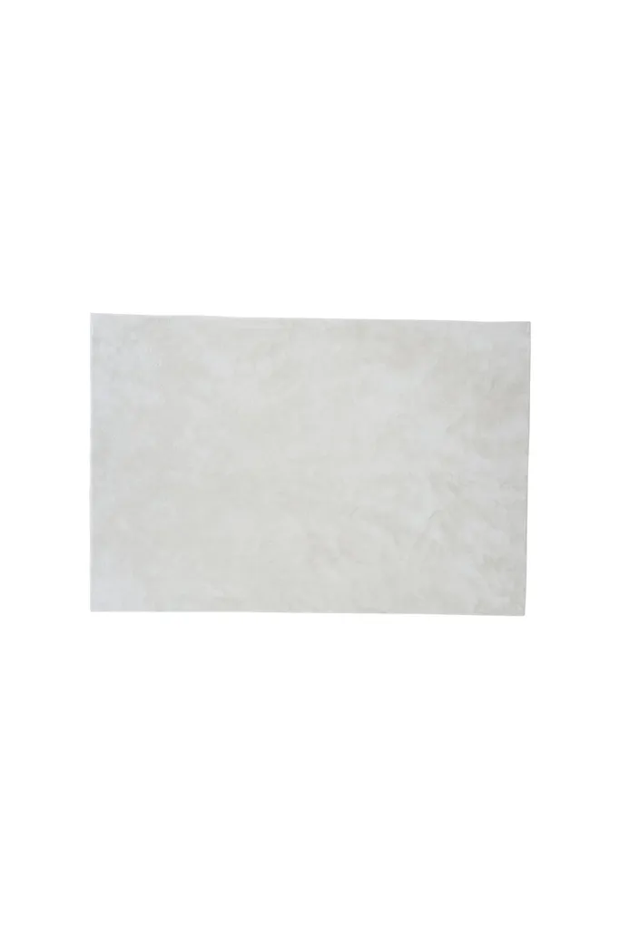 Tapis de salle à manger blanc 300x200 cm Blanca pour déco lumineuse
